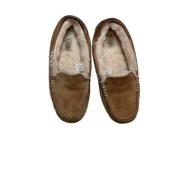 UGG Ansley Slipper for Women, US Size 7 - Chestnut Brown See Note Re:size - Picture 2 of 7